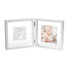 BABY ART BABY STYLE komplekts mazuļa pēdiņas/rociņas nospieduma izveidošanai, 3601095800 balts