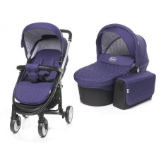 4BABY ATOMIC universālie rati 2in1 - PURPLE