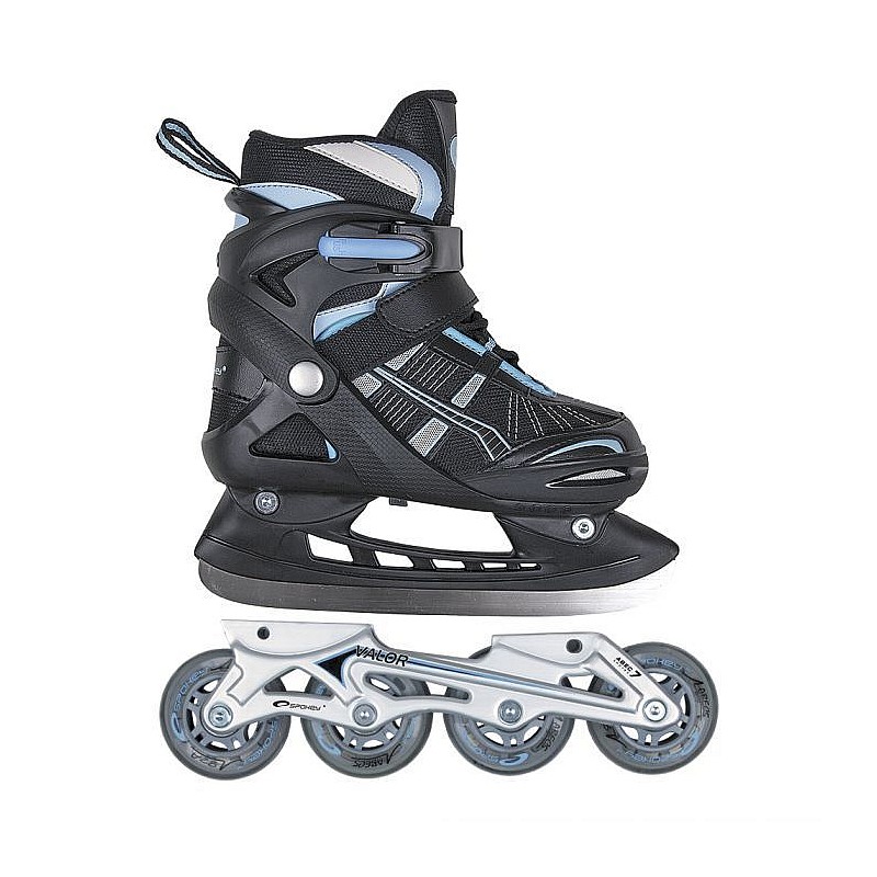 Spokey 2in1 Skrituļslidas + slidas Valor izmērs: 38-41, 832216