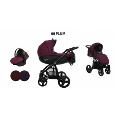 BABYACTIVE MOMMY Universālie rati 3in1, Plum 08