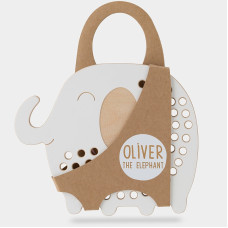 MILIN TOYS  Šņorējamā rotaļlieta Oliver the Elephant