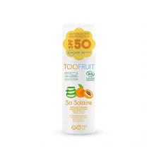 TOOFRUIT SPF50 organisks saules krēms ar minerālfiltriem bērniem ar aprikožu smaržu, 100 ml PF079