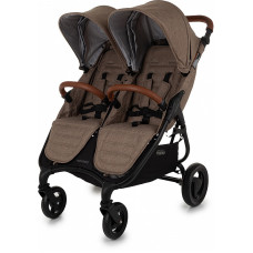 VALCO BABY SNAP Duo Trend dvīņu rati 0m+ Cappuccino 0048