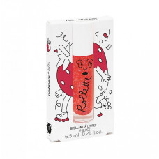 Nailmatic Kids Dabīgs un mitrinošs lūpu spīdums Strawberry 6.5ml ROLLFRAISE