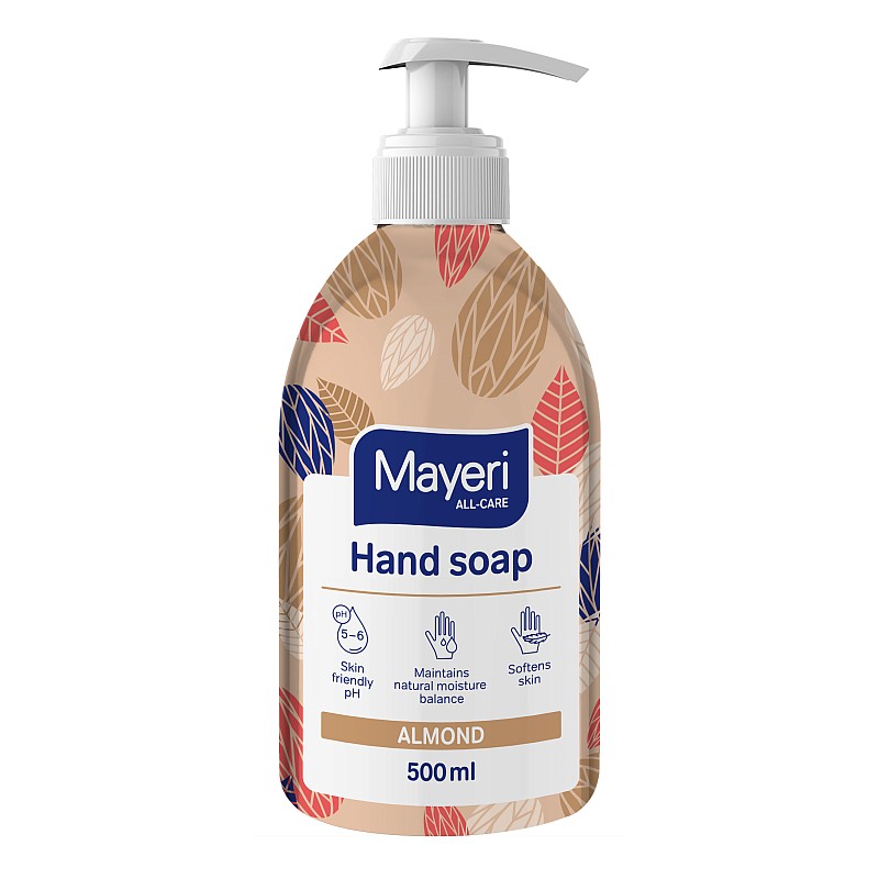 MAYERI All-Care šķidrās ziepes Mandeļu balzāms 500ml (10/640) K654