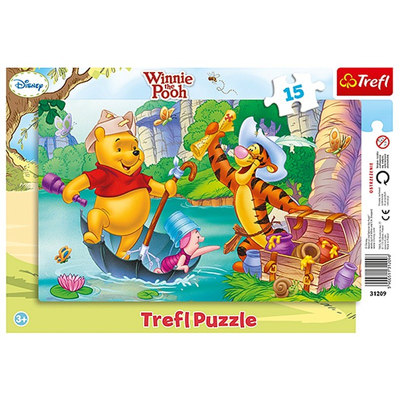 TREFL Puzle WTP, 15 gab.