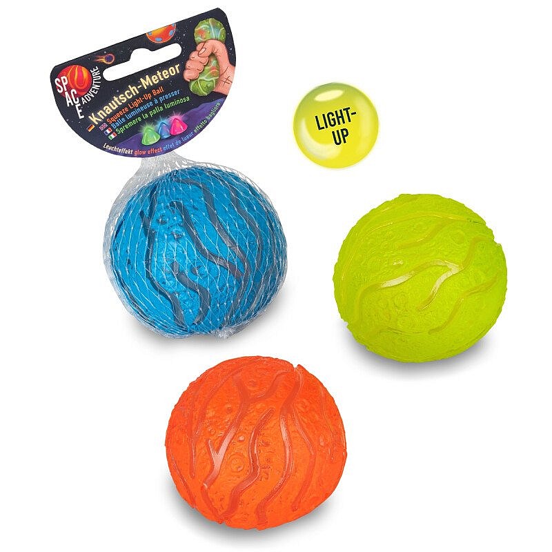 TrendHouse Saspiežamā bumba ar gaismiņu - Meteors (6.5 cm)