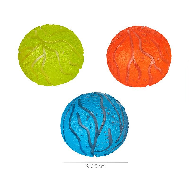 TrendHouse Saspiežamā bumba ar gaismiņu - Meteors (6.5 cm)