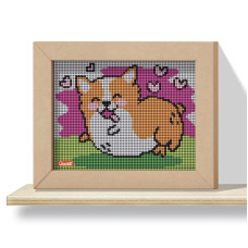 QUERCETTI Mozaīka PIXEL ART 4 KAWAII DESIGN - CORGI, 0799