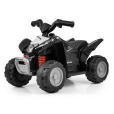 MILLY MALLY Quad HONDA ATV Bērnu kvadracikls 6v4,5 Ah Black 5471