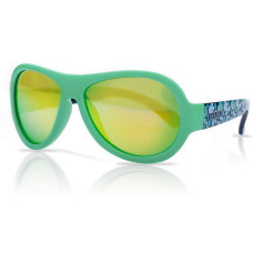 SHADEZ Designer Leaf Print Green Junior bērnu saulesbrilles, 3-7 gadi SHZ 44