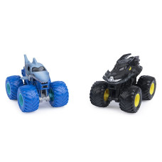 MONSTER JAM 1:64 transportl?dzek?i Betmens un Megalodons, 6065293