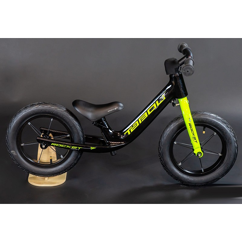 TABOU ROCKET RUN līdzsvara velosipēds 12” black/green