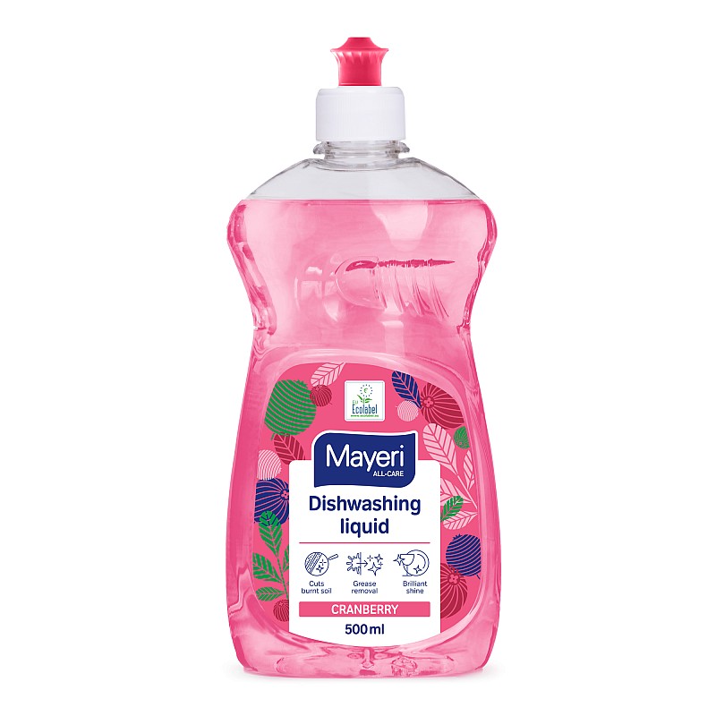 MAYERI All-Care trauku mazgāšanas līdzeklis Dzērvene 500ml (15) K742