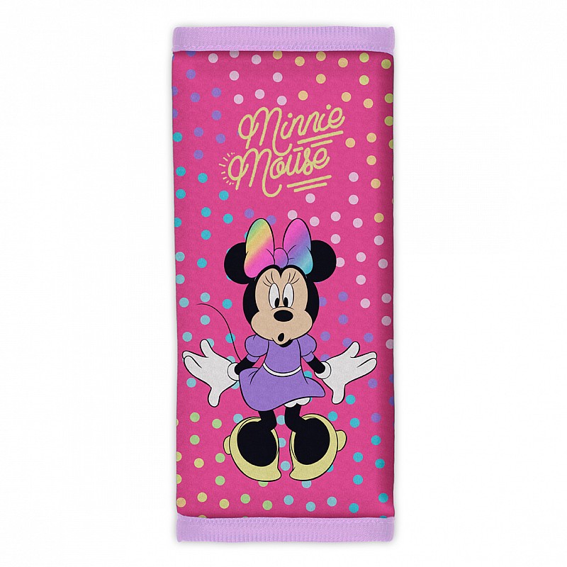 DISNEY BABY Drošības jostu polsterīši 1gb MINNIE 9642