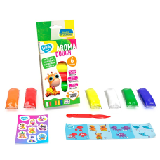 LOVIN'DO Radošais komplekts Modelēšanas mīkla Play Dough - Aroma Asorti New 6 krāsas ETC41199