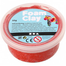 CREATIV Foam Clay dekorēšanas masa 35g Red, 78923