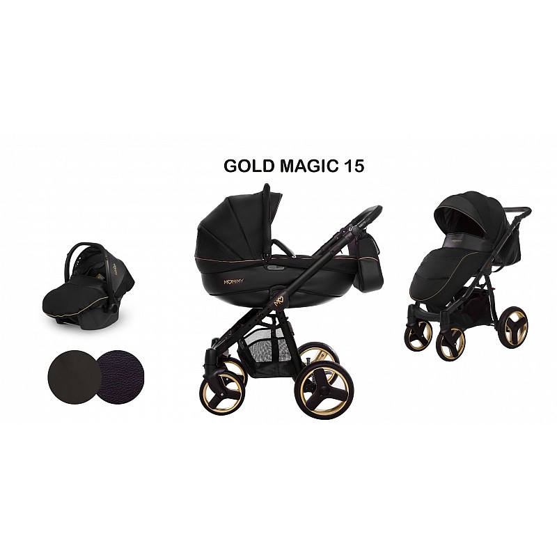 BABYACTIVE MOMMY Gold Universālie rati 3in1, Gold Magic 15