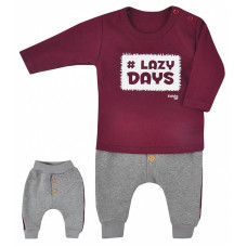 KOALA LAZY DAYS bikses ar jaciņu 74 izmērs 07-407 pelēka/bordo