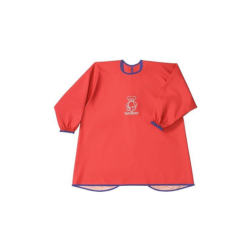 BABYBJORN Eat & Play Smock Priekšautiņš - Red