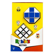 Kubiks Rubiks Dāvanu komplekts ,,Retro´´ (Čūska + 3x3)