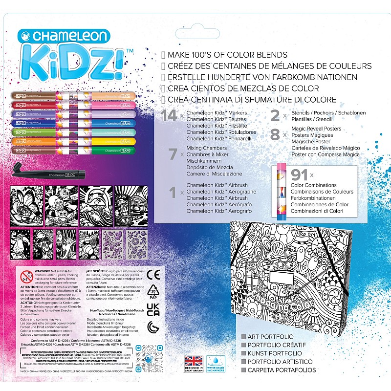 BLENDY PENS Marķieru komplekts Markers Art Portfolio 14 gab