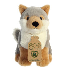 AURORA Eco Nation plush Wolf, 24 cm