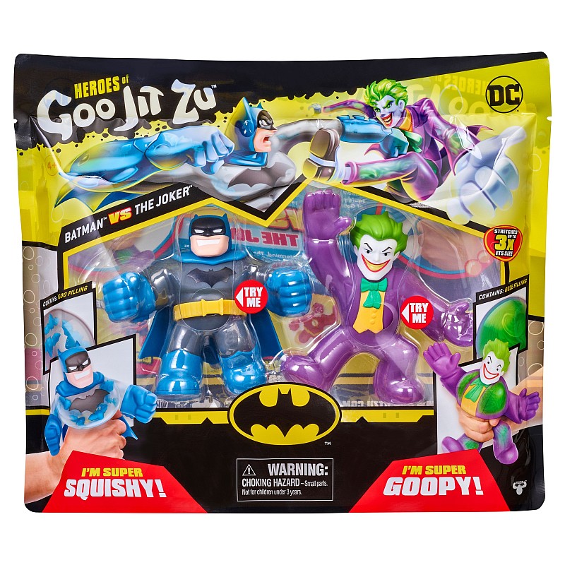 CHARACTER GOO JIT ZU DC Cīņas komplekts "Batman & Joker" W1