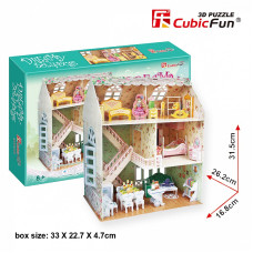 CUBICFUN 3D puzle māja Dreamy