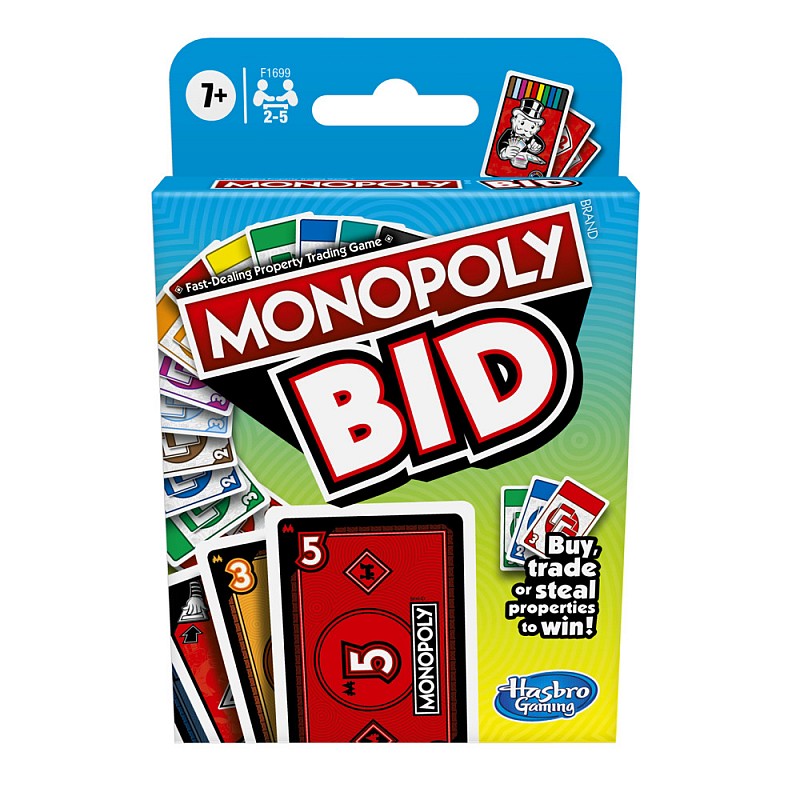 MONOPOLY Kāršu spēle BID