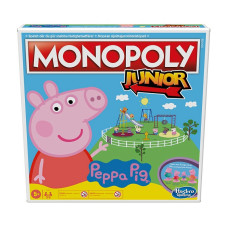 MONOPOLY Настольная игра Junior Peppa Pig (на финском яз.)