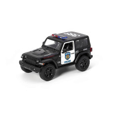 KINSMART 5" 2018 Jeep Wrangler (Police)