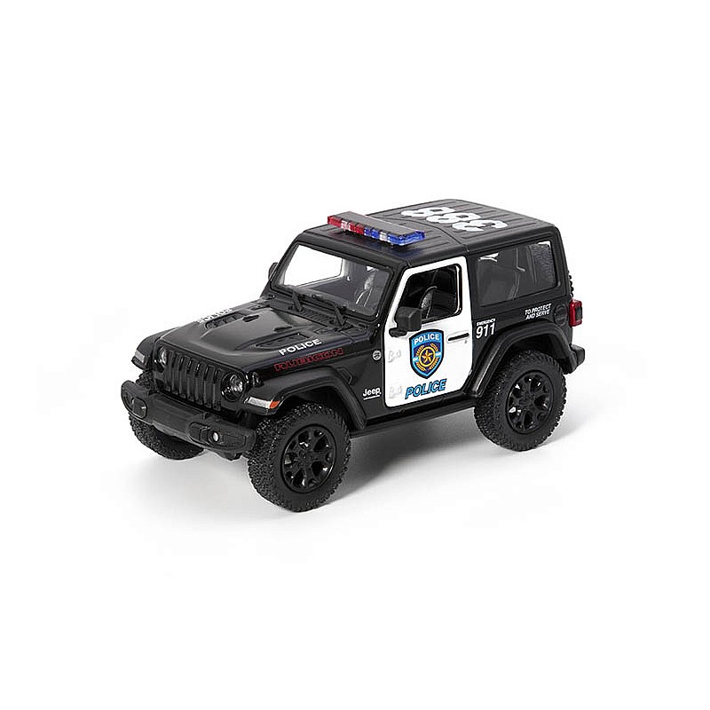 KINSMART 5" 2018 Jeep Wrangler (Police)