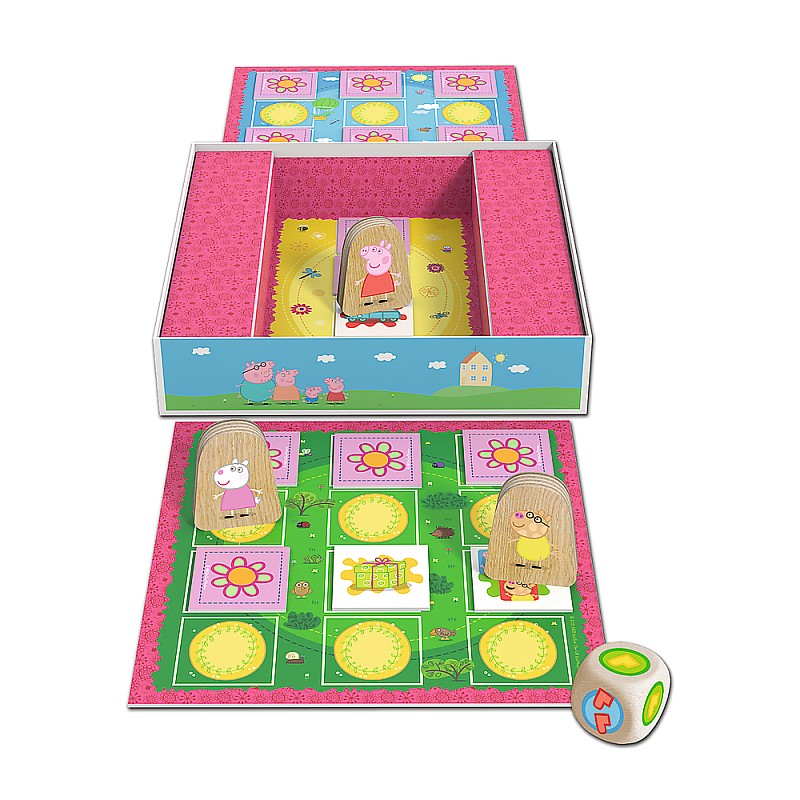 TREFL PEPPA PIG Galda spēle “Lielās sacīkstes”