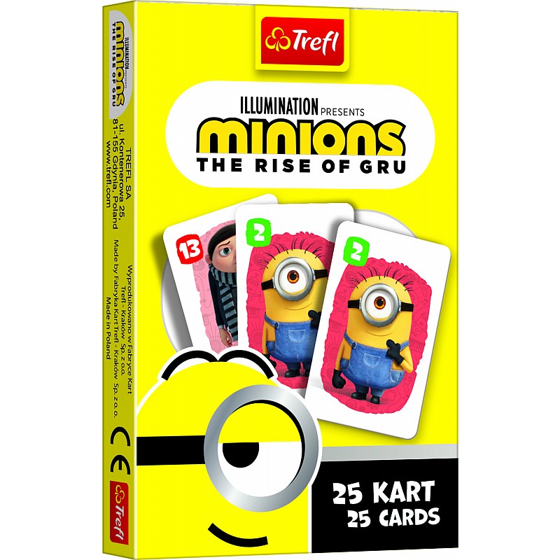 TREFL MINIONS Kāršu spēle Minions