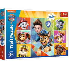 TREFL PAW PATROL puzle, 160 gab, 15410T IZPĀRDOŠANA