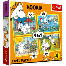 TREFL Puzle 35+48+54+70 Moomin