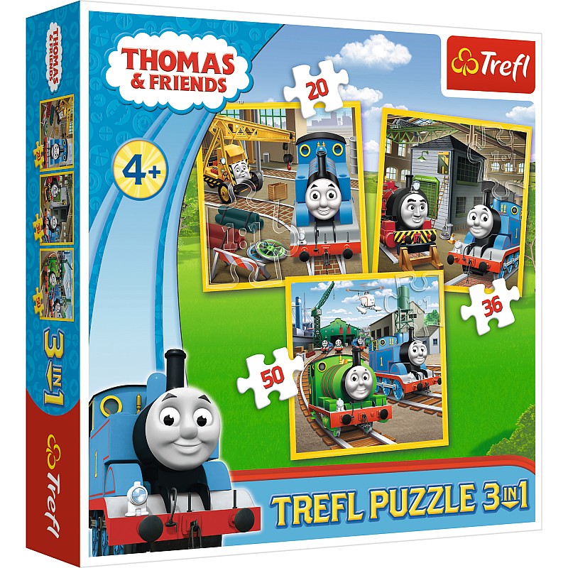TREFL Puzle 20+36+50 Thomas 34821