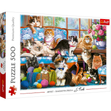 TREFL Puzzle Cats, 500 pcs