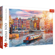 TREFL Puzle Amsterdama, 500 gb., 37428T