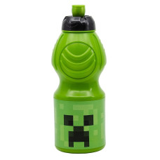 MINECRAFT Plastmasas sporta pudele, 400 ml