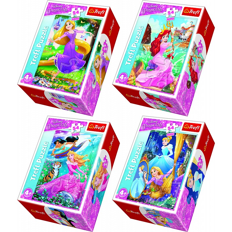 TREFL MINI Puzle Princeses, 54