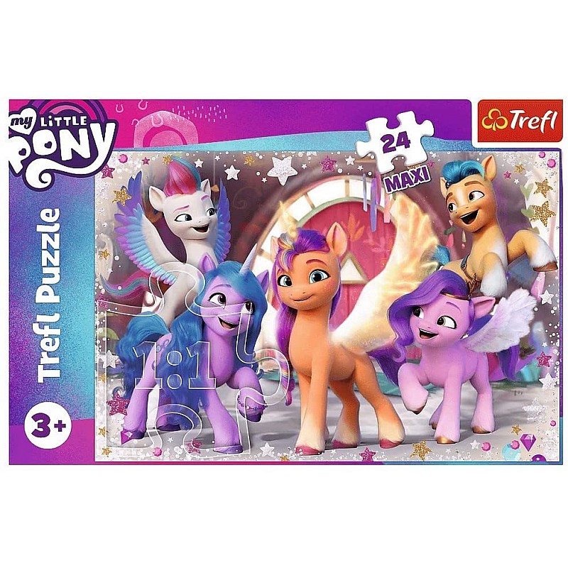 TREFL MY LITTLE PONY Maxi puzzle, 24 pcs