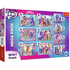 TREFL MY LITTLE PONYPuzļu komplekts, 10 gb, My Little Pony