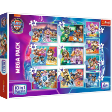 TREFL PAW PATROL Puzzle 10 in 1 set