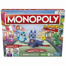 MONOPOLY Galda spēle Junior 2 In 1 (lietuviešu val.)