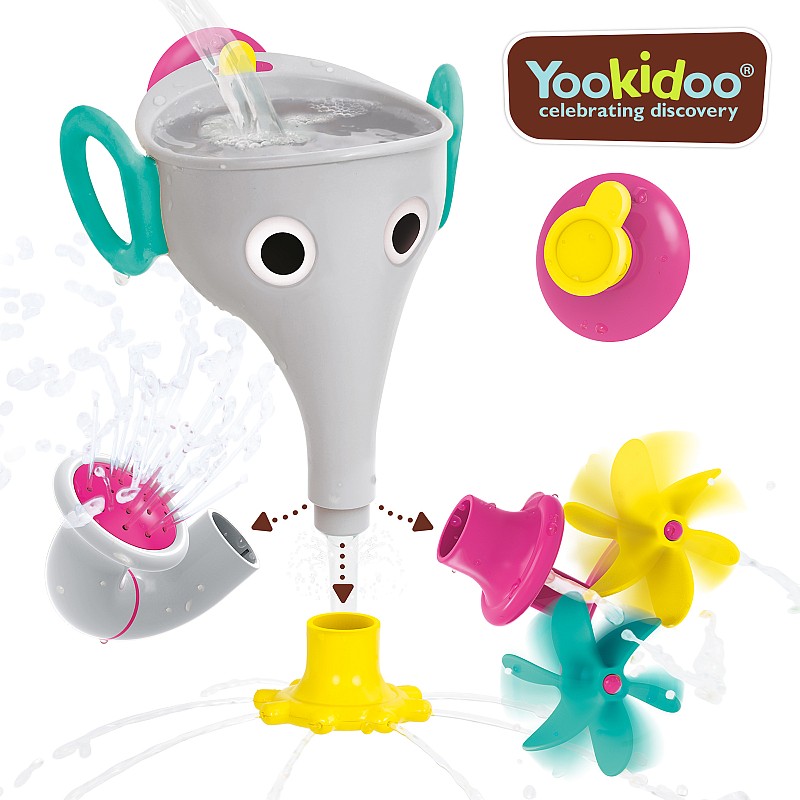YOOKIDOO vannas rotaļlieta FunElefun Fill ´N´ Sprinkle