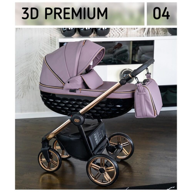Adbor 3D PREMIUM monitoimiset lastenvaunut 2in1, 04