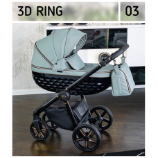 Adbor 3D RING monitoimiset lastenvaunut 2in1, 03