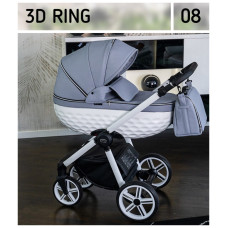 Adbor 3D RING monitoimiset lastenvaunut 2in1, 08